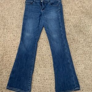 American eagle bootcut long jeans size 14